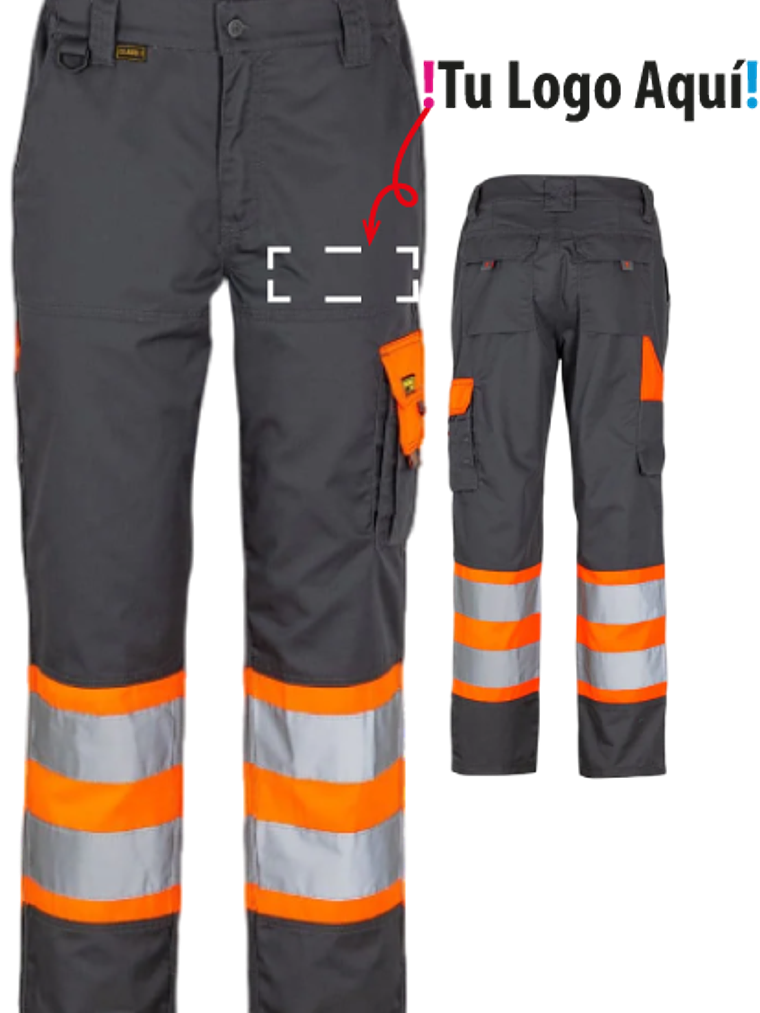 Pantalon Cargo Alta Visibilidad Clase 1 Bicolor 2