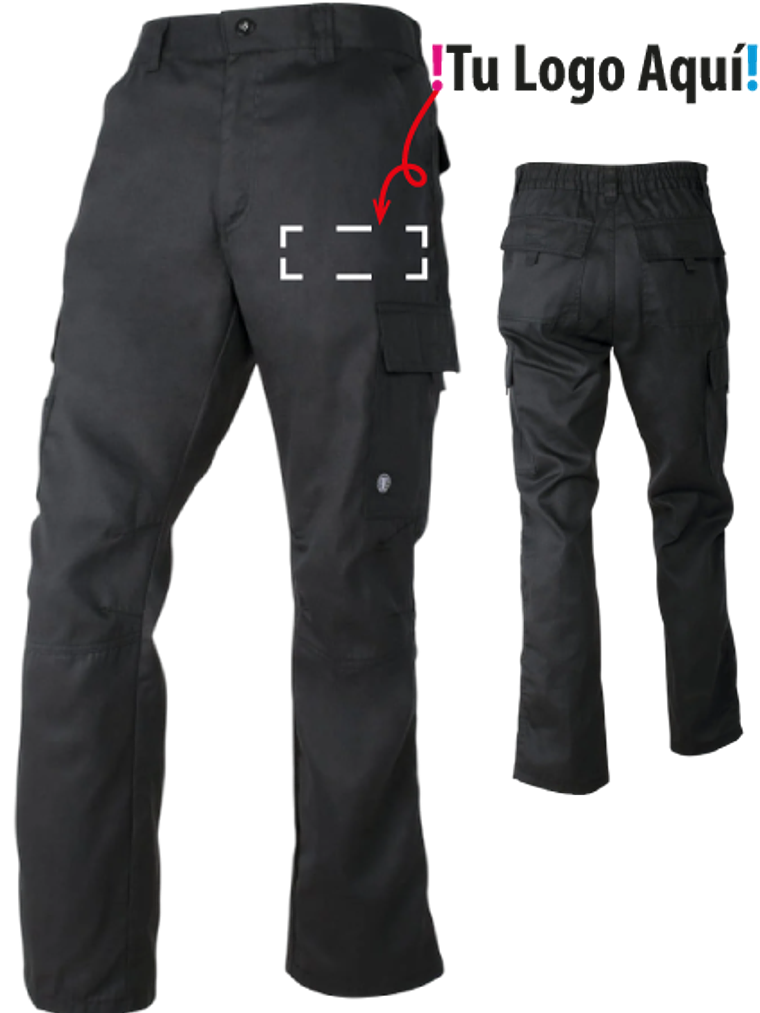 Pantalon Cargo Gabardina 2