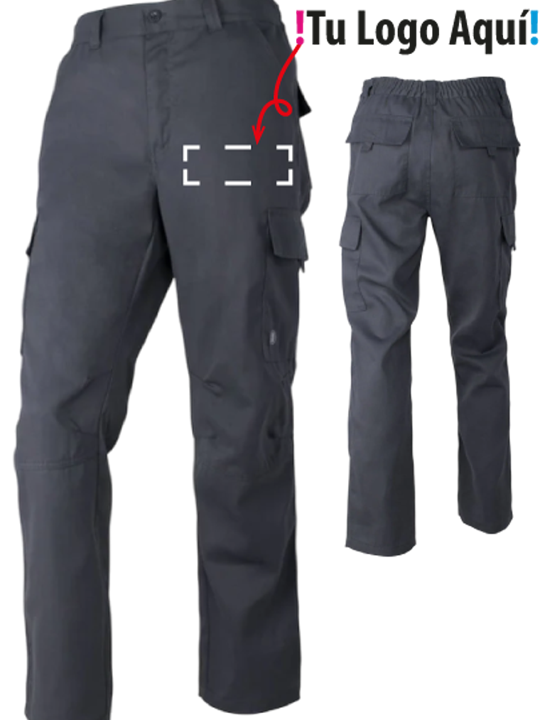 Pantalon Cargo Gabardina 1