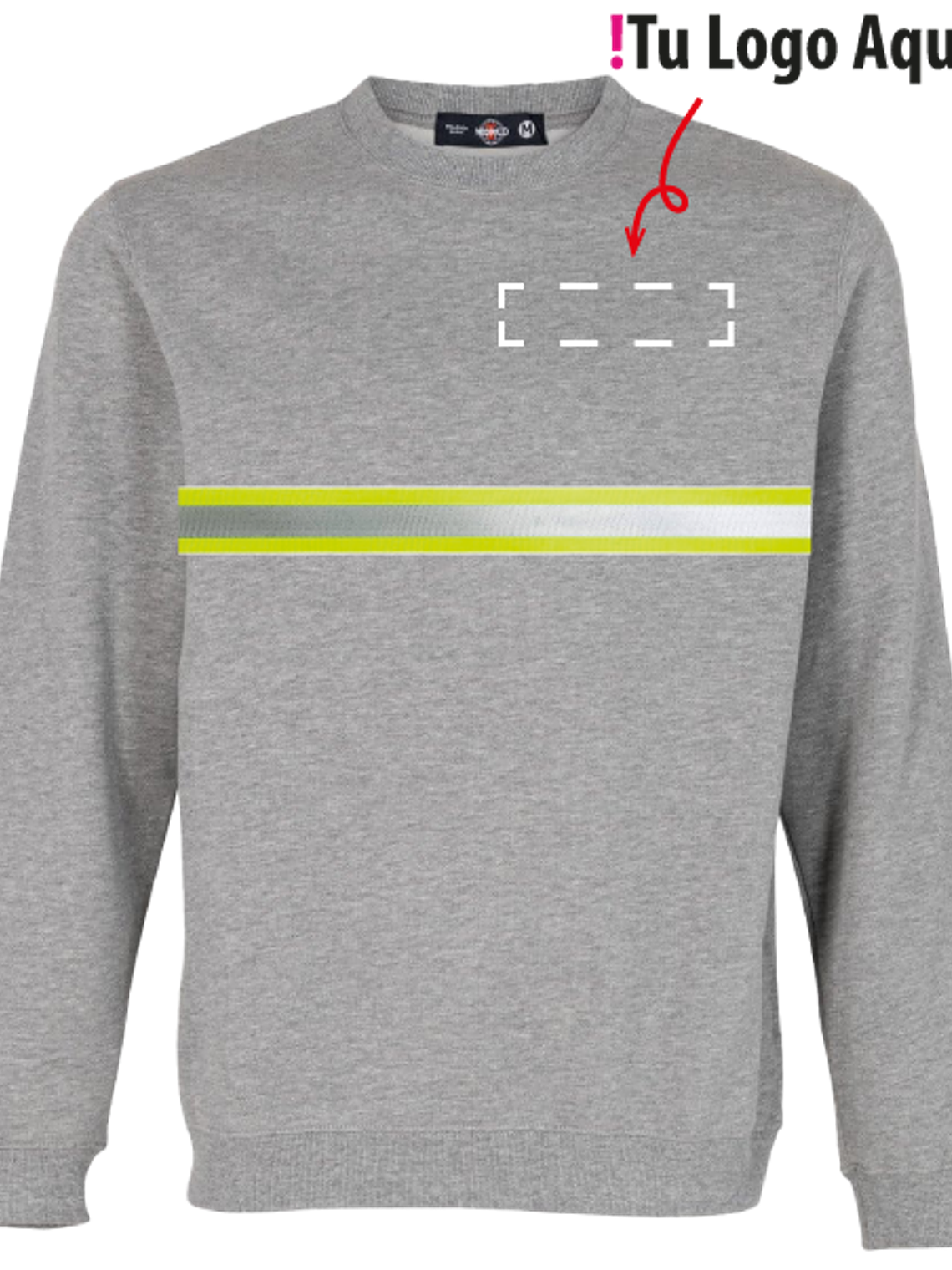 Poleron Polo Basic Unisex Refectante 1