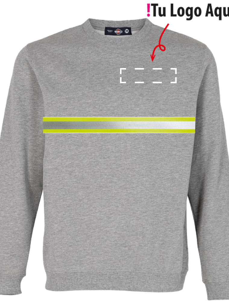 Poleron Polo Basic Unisex Refectante 1