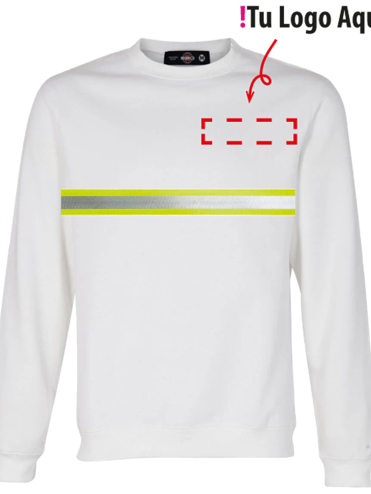 Poleron Polo Basic Unisex Refectante 2