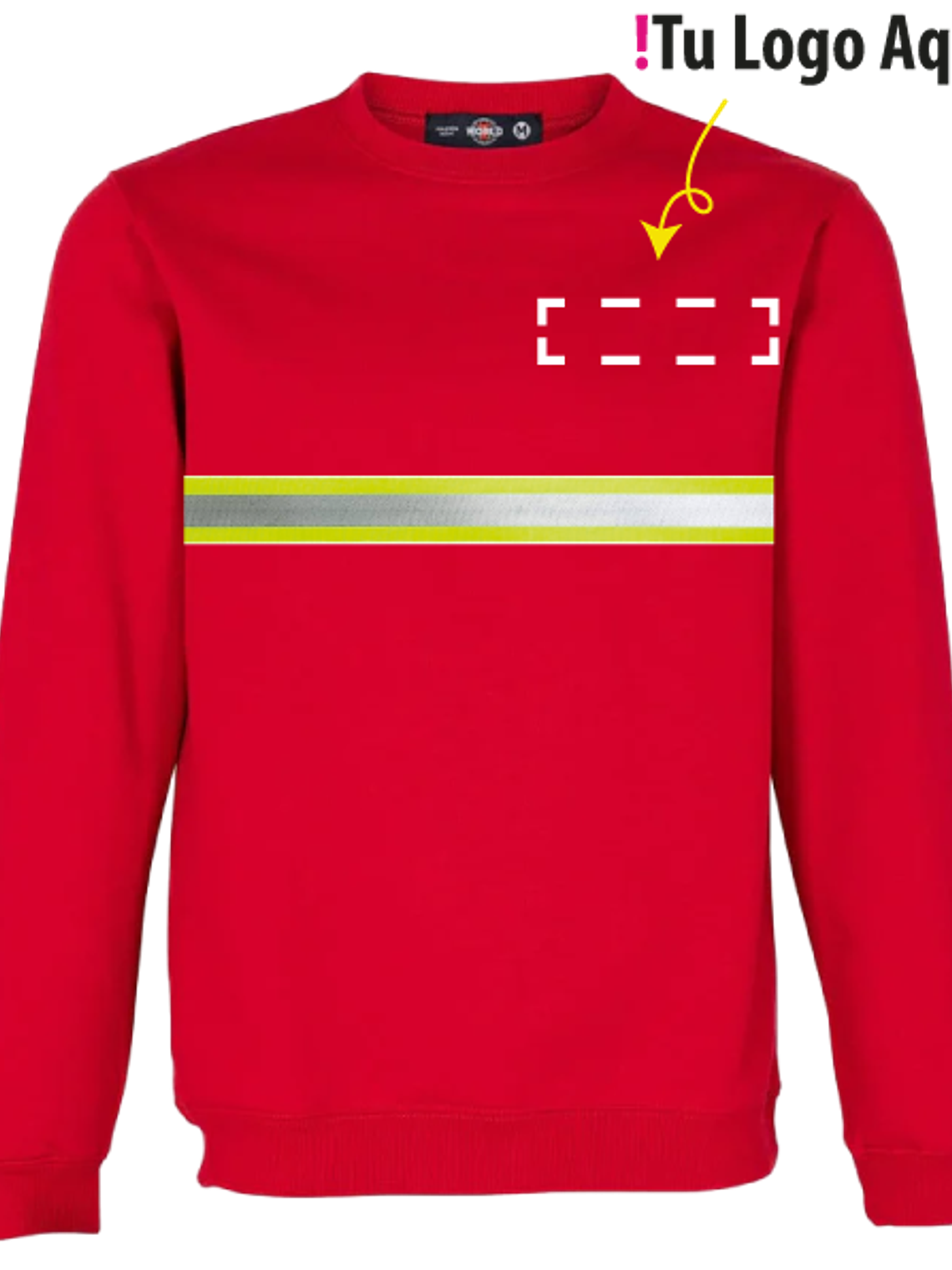 Poleron Polo Basic Unisex Refectante 5