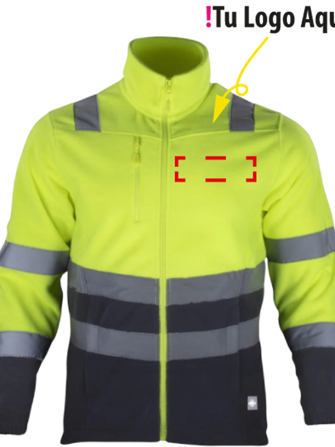 Micropolar Alta Visibilidad Clase 2 Bicolor 1