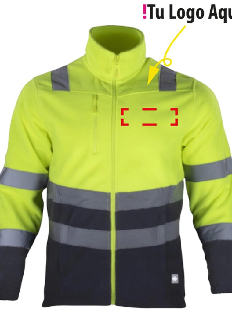 Micropolar Alta Visibilidad Clase 2 Bicolor 1