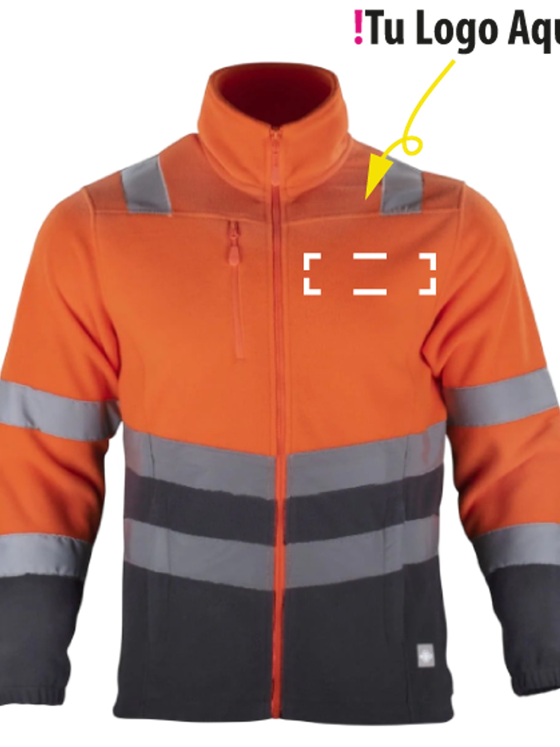 Micropolar Alta Visibilidad Clase 2 Bicolor 2