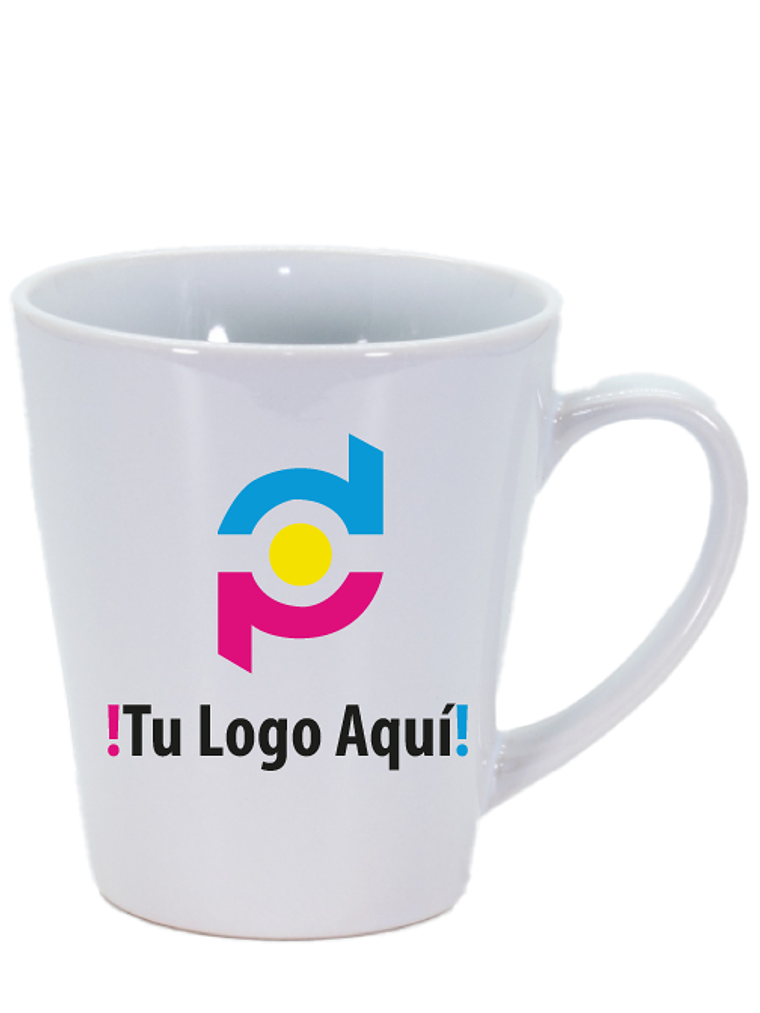 Tazón Blanco Conico Para Estampar 12 Onzas 1