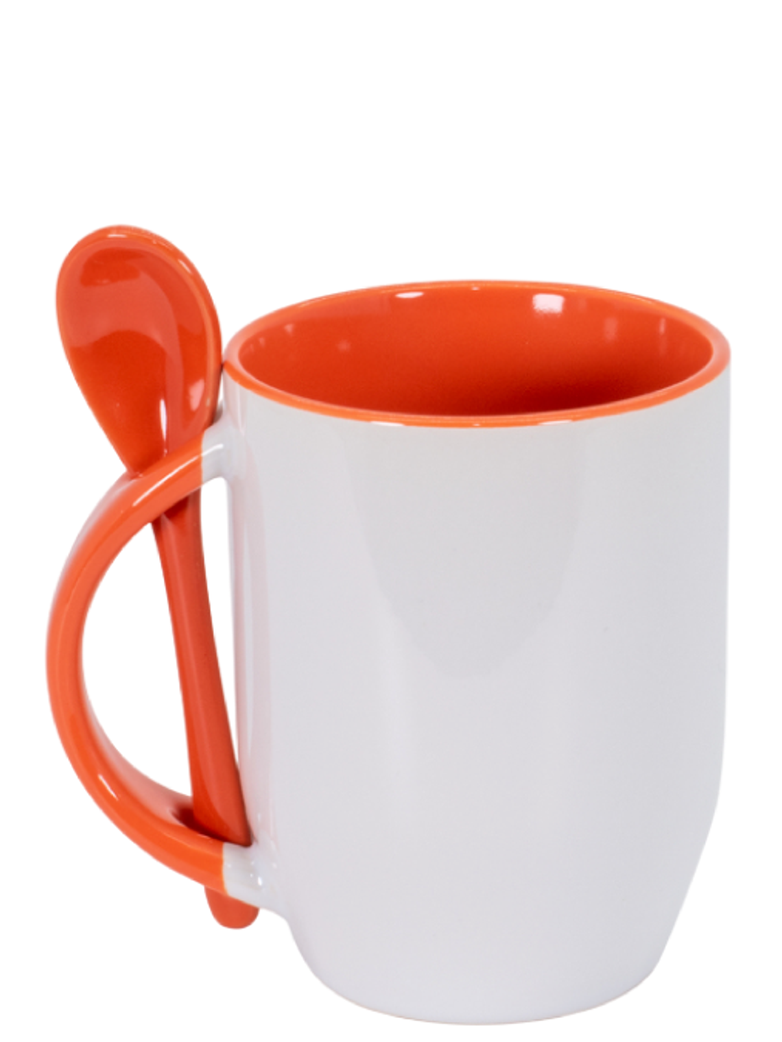 Taza con Cuchara Premium Para Estampar 11 Onzas 3