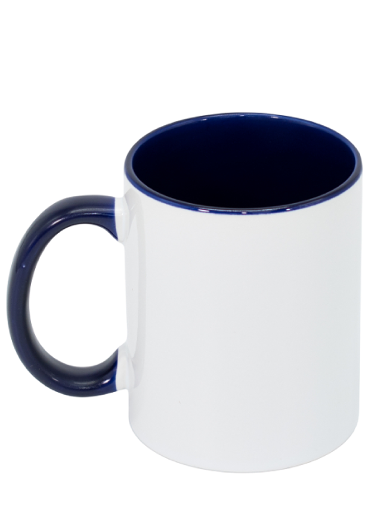 Taza Interior y Mango de Color Para Estampar 11 Onzas 3