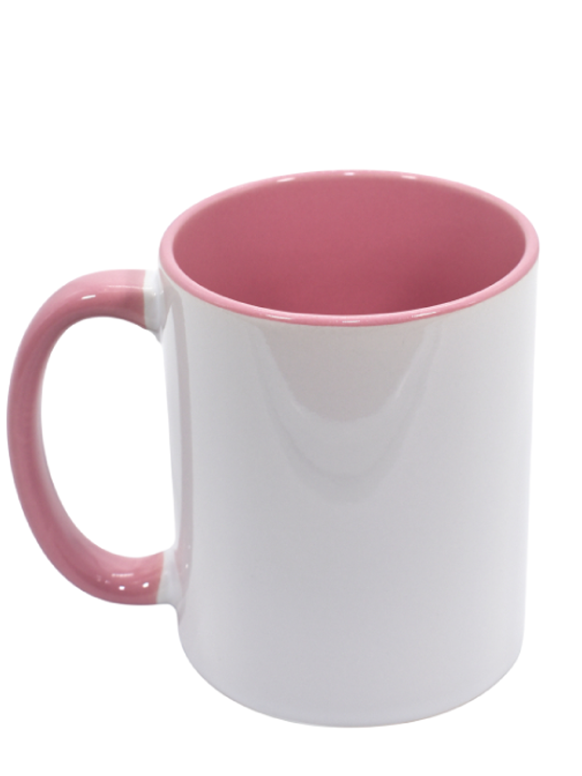 Taza Interior y Mango de Color Para Estampar 11 Onzas 5