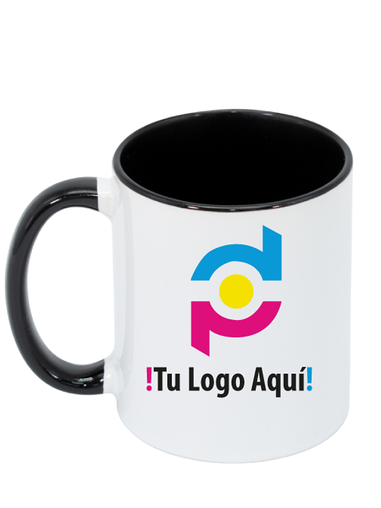 Taza Interior y Mango de Color Para Estampar 15 Onzas 1
