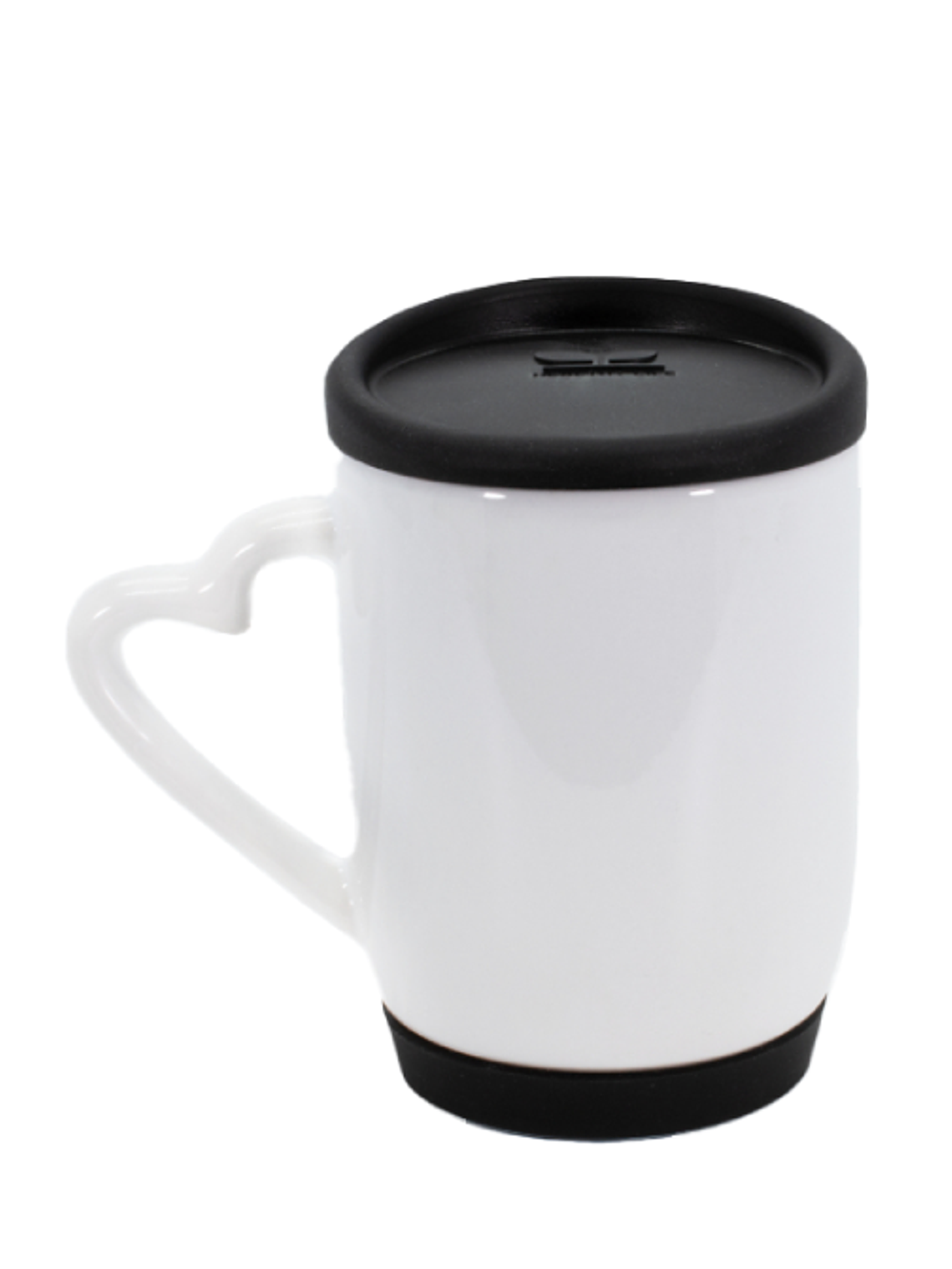 Tazón de Cerámica con Tapa, Aza corazón y Base de Silicona 2