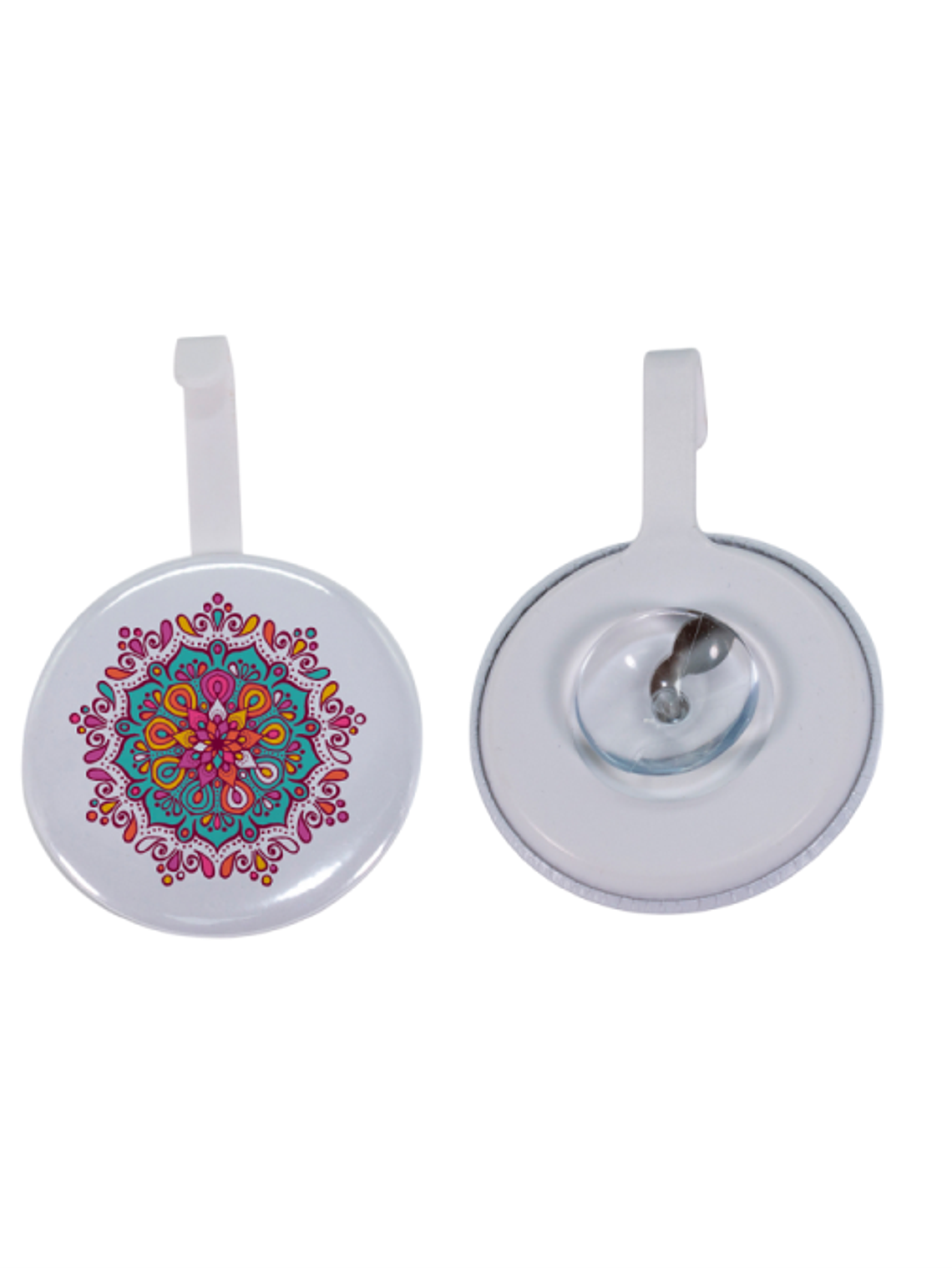 Chapitas Corporativa Tipo Colgador con Ventosa 58mm (Desde 15uni) 4