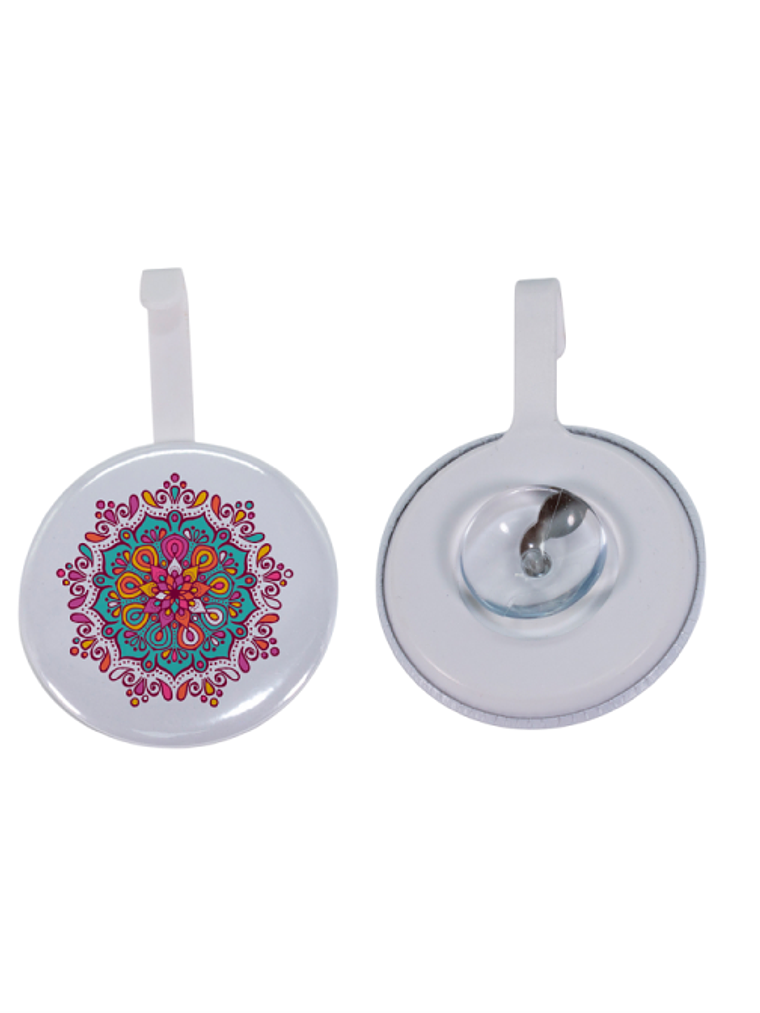 Chapitas Corporativa Tipo Colgador con Ventosa 58mm (Desde 15uni) 4