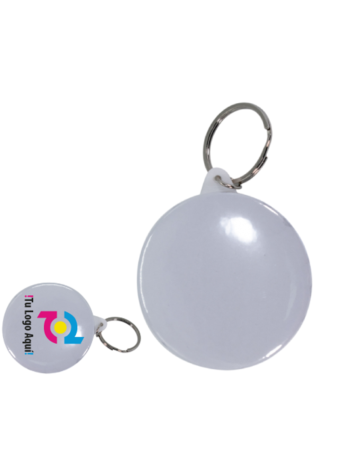 Chapitas Llavero con Espejo 58mm (Desde 15uni) 1