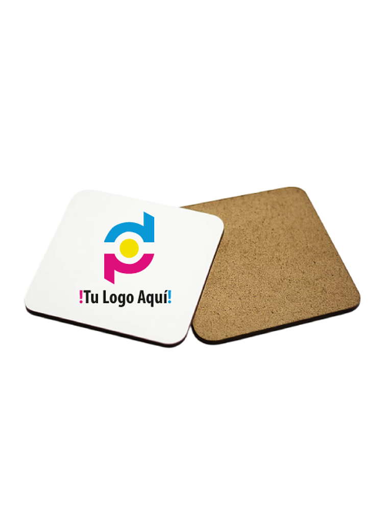 Posavasos Cuadrado MDF Personalizados (Desde 4 uni.) 1