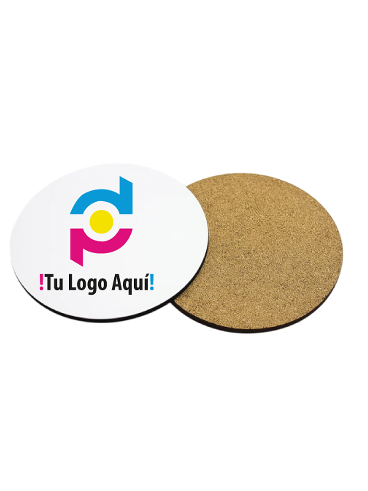 Posavasos Redondo MDF Personalizados (Desde 4 uni.) 1