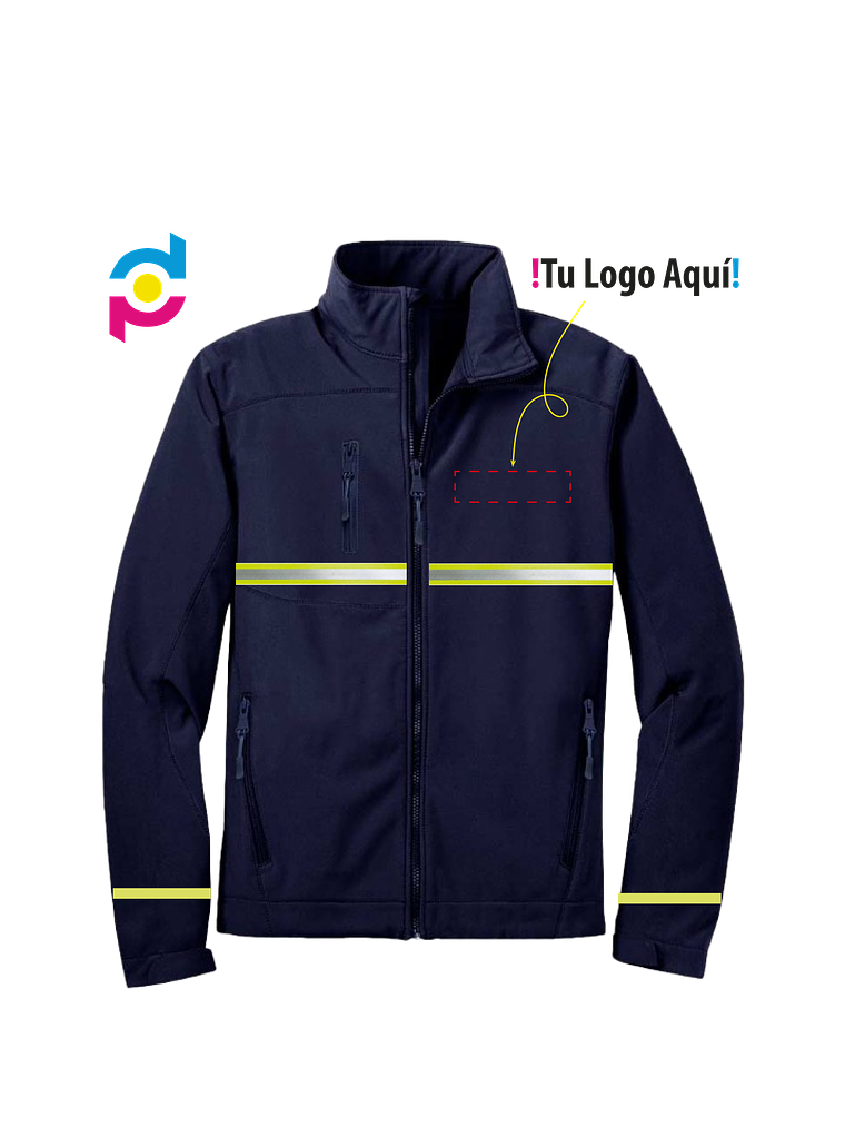 Chaqueta Softshell Reflectante 2