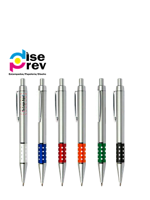 Bolígrafo Plástico Aluminio