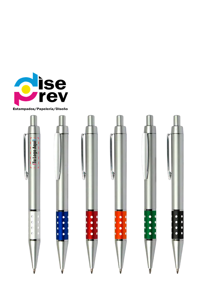 Bolígrafo Plástico Aluminio 1