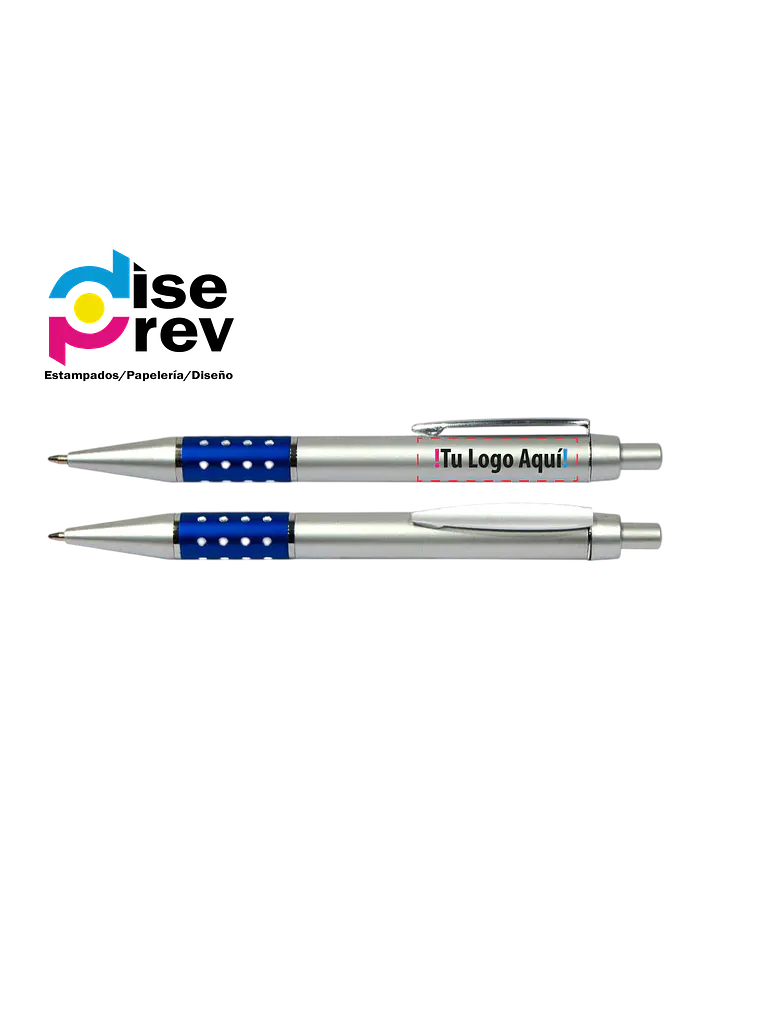 Bolígrafo Plástico Aluminio 2