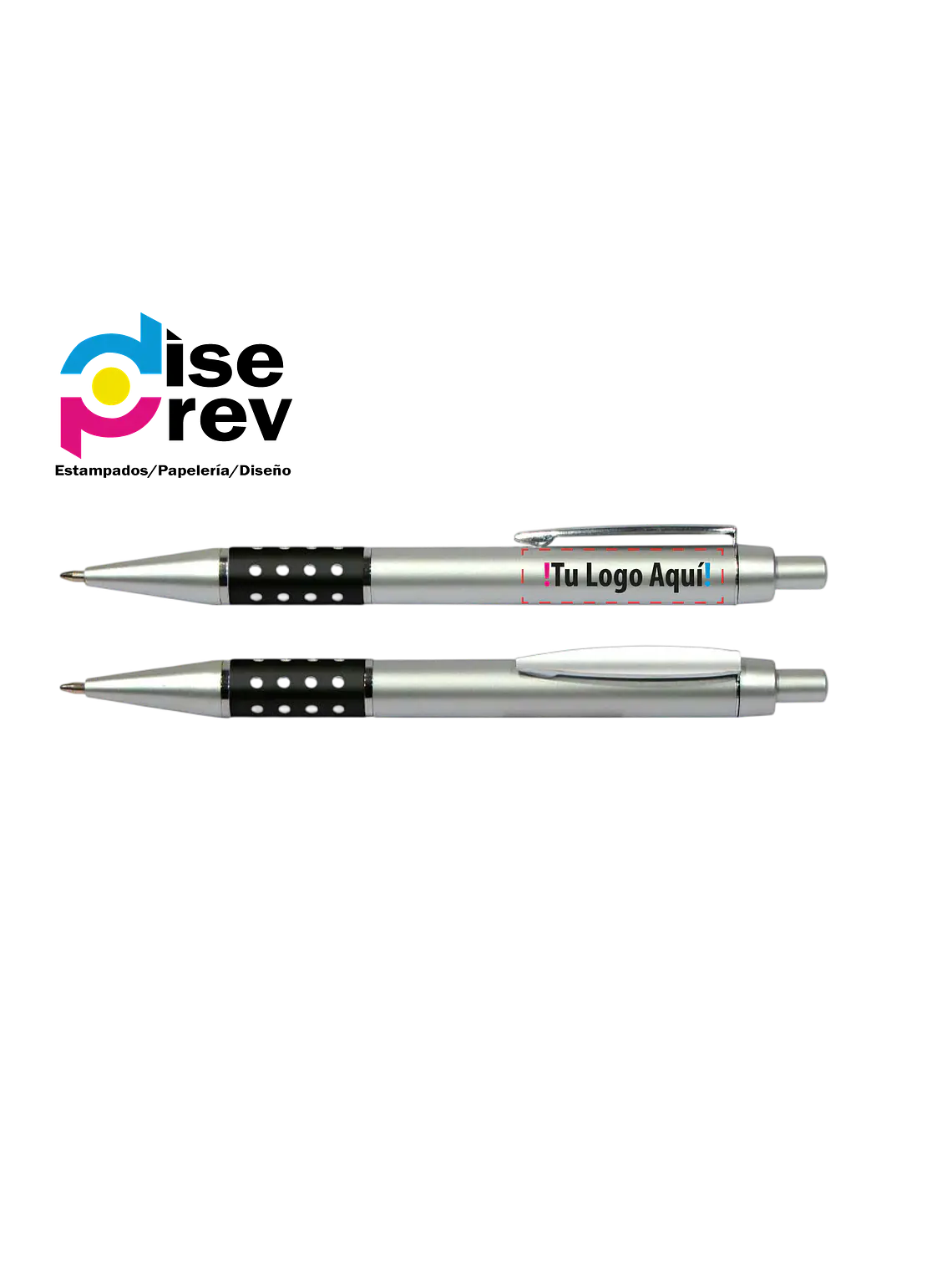 Bolígrafo Plástico Aluminio 3