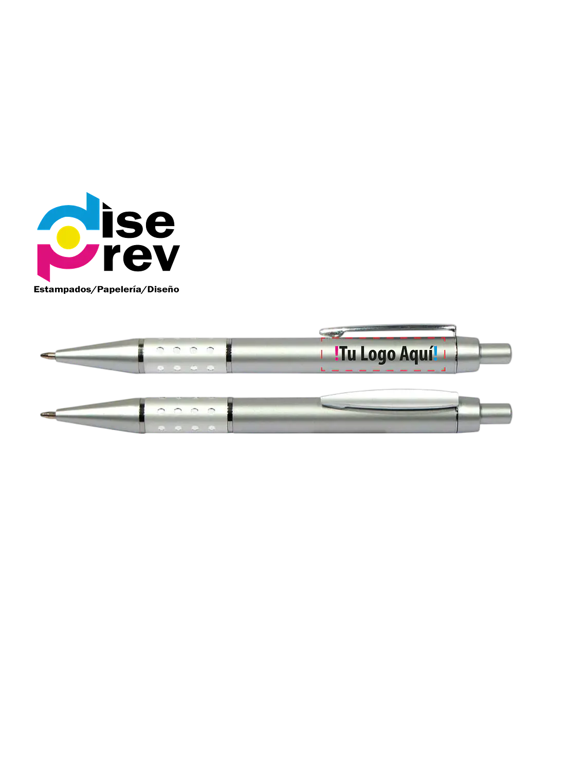 Bolígrafo Plástico Aluminio 4