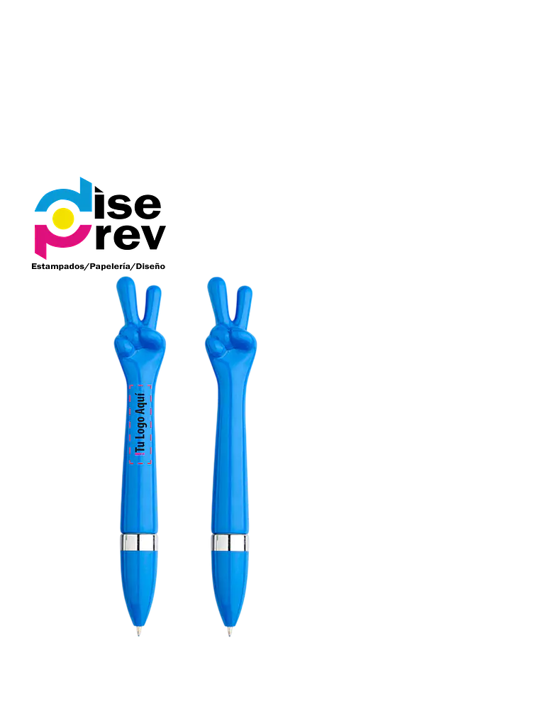 Bolígrafo Plástico Paz y Amor 6