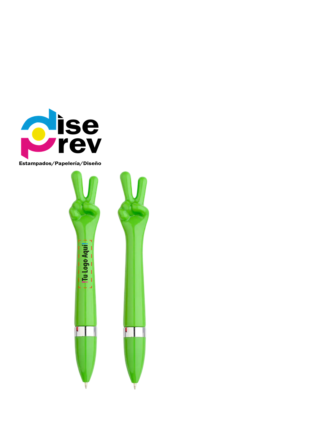 Bolígrafo Plástico Paz y Amor 7