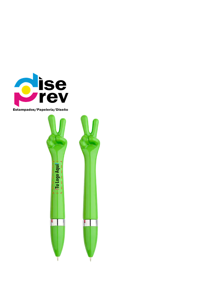 Bolígrafo Plástico Paz y Amor 7