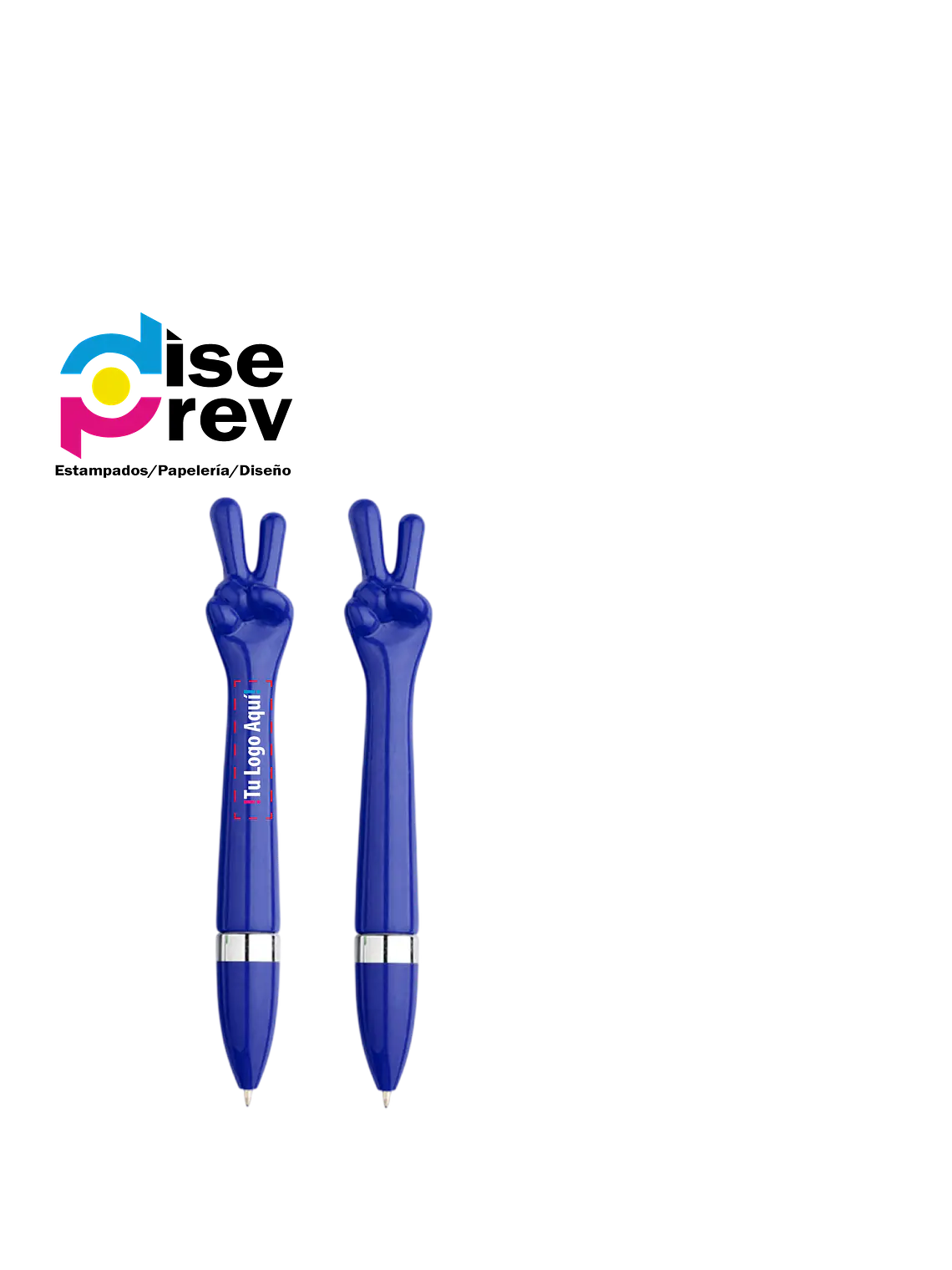 Bolígrafo Plástico Paz y Amor 5