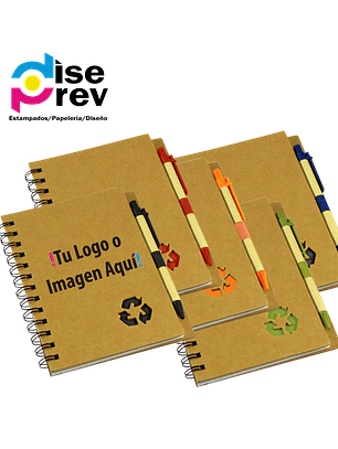 Cuaderno Ecológico con Tapa Dura