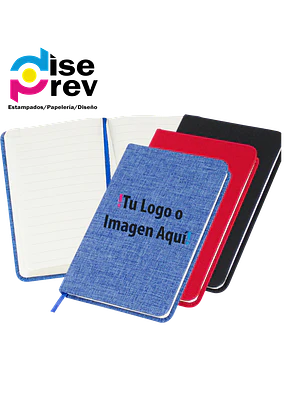 Libreta forrada en tela