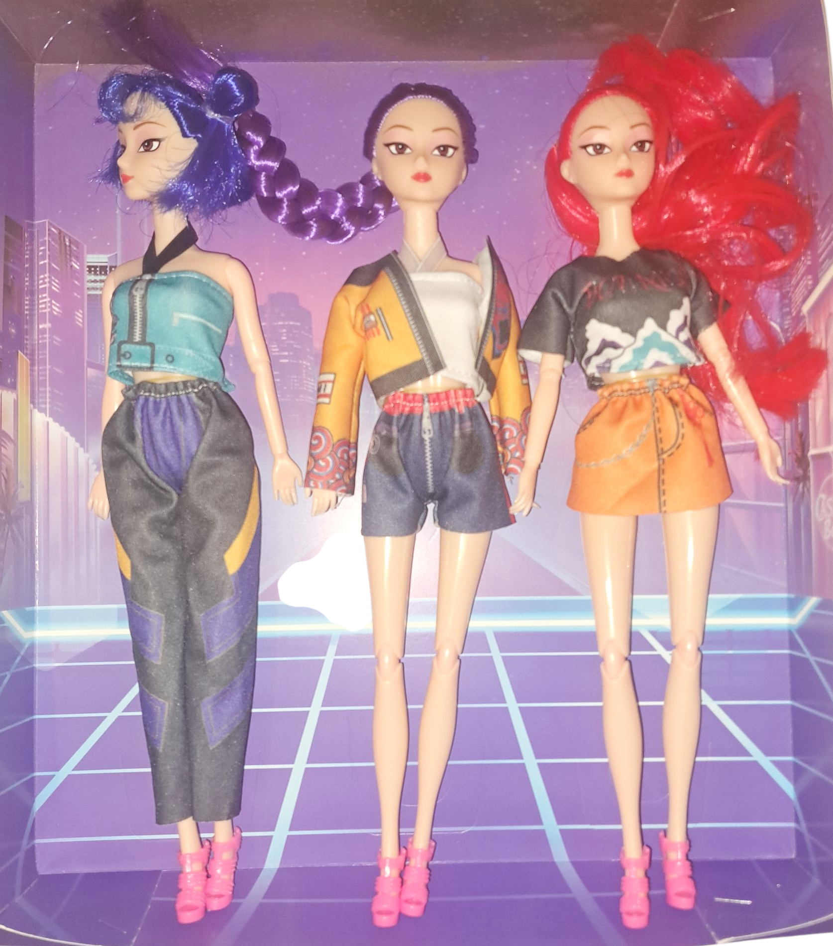 MUÑECAS K-POP SET 3 UNIDADES