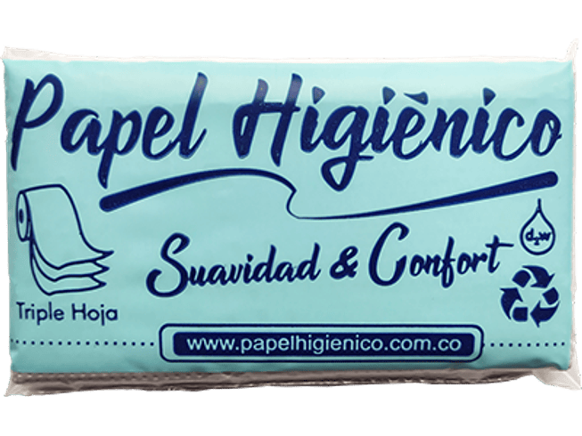 Papel higiénico bolsita para dispensador antiguo - Paquete x 100 1