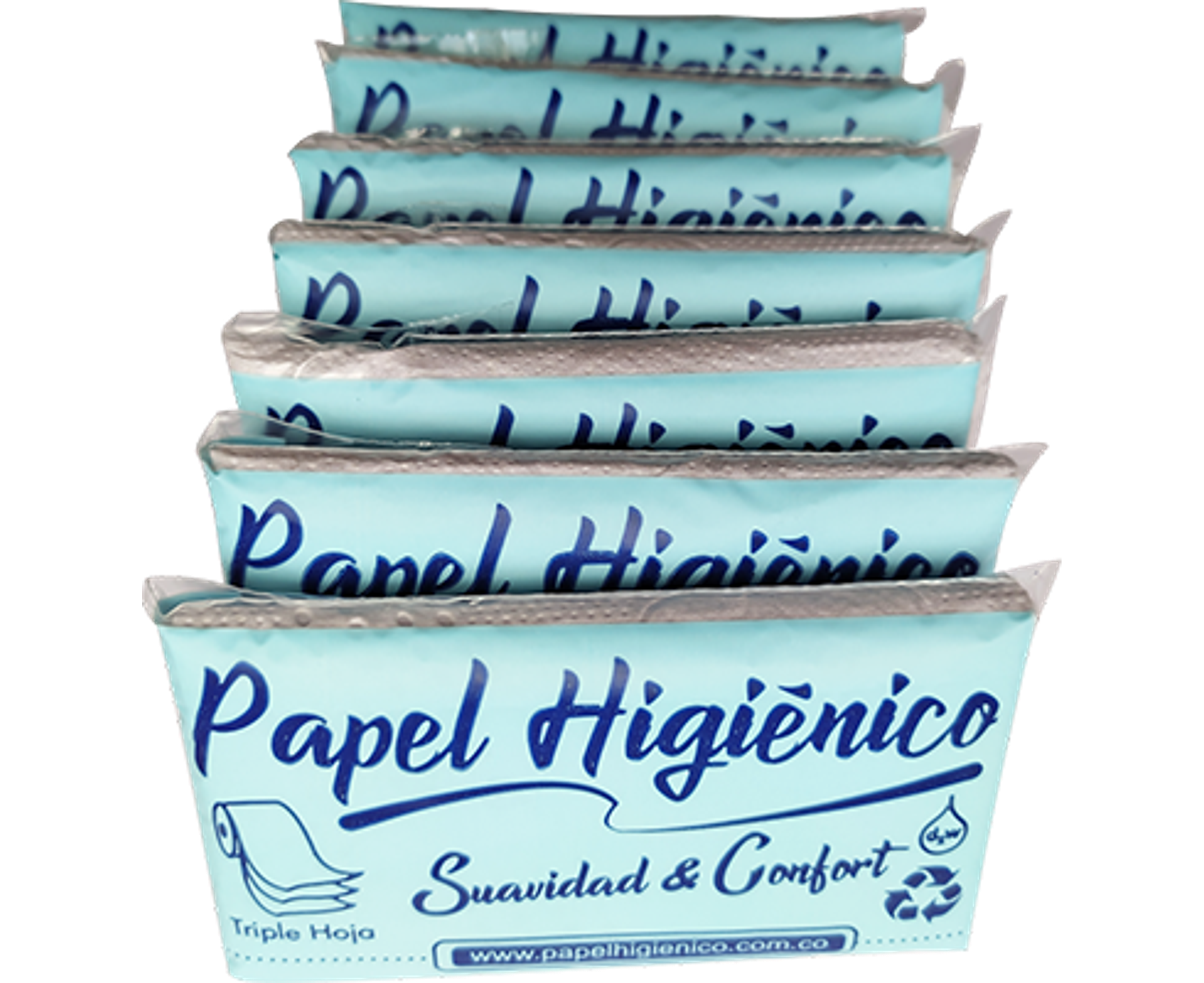 Papel higiénico bolsita para dispensador antiguo - Paca x 1000 3