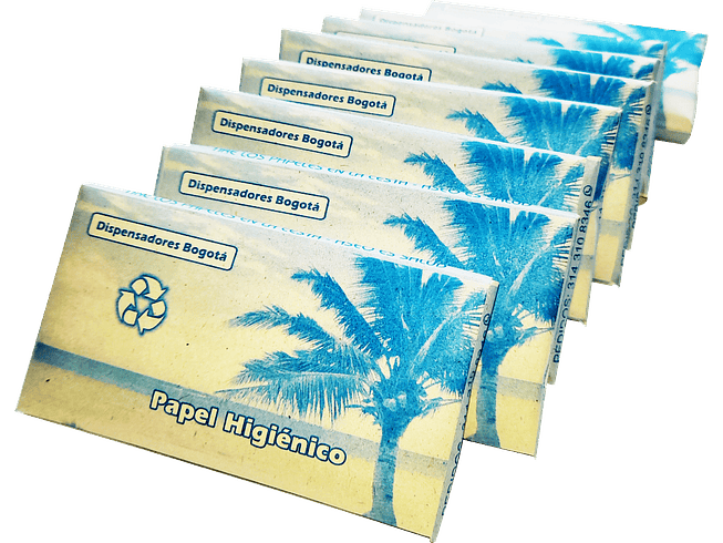 Papel higiénico para dispensador (Sobre Azul) - Paca x 1000 2