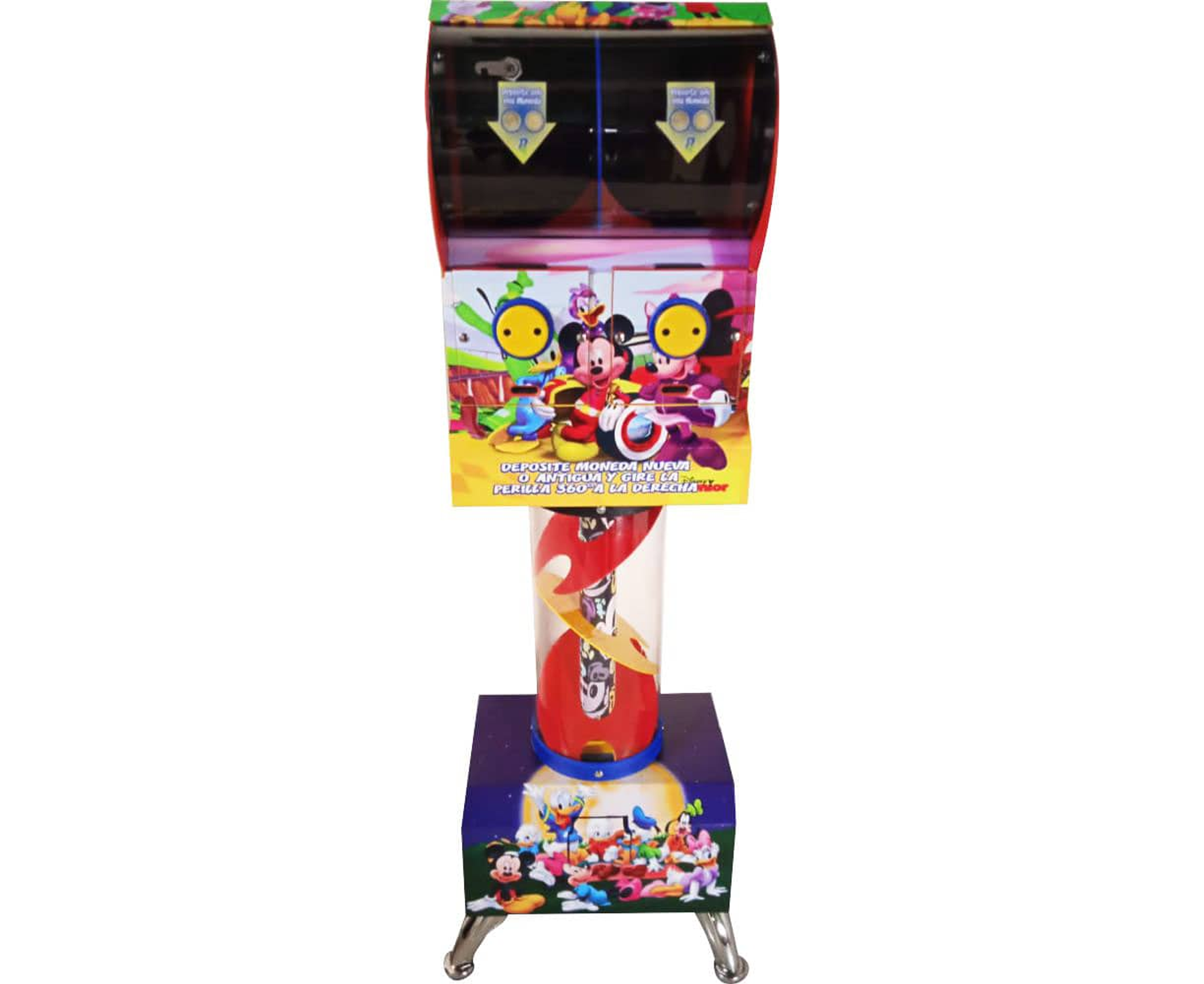 Dispensador de Chicles/Dulces con Tobogán x 2 4