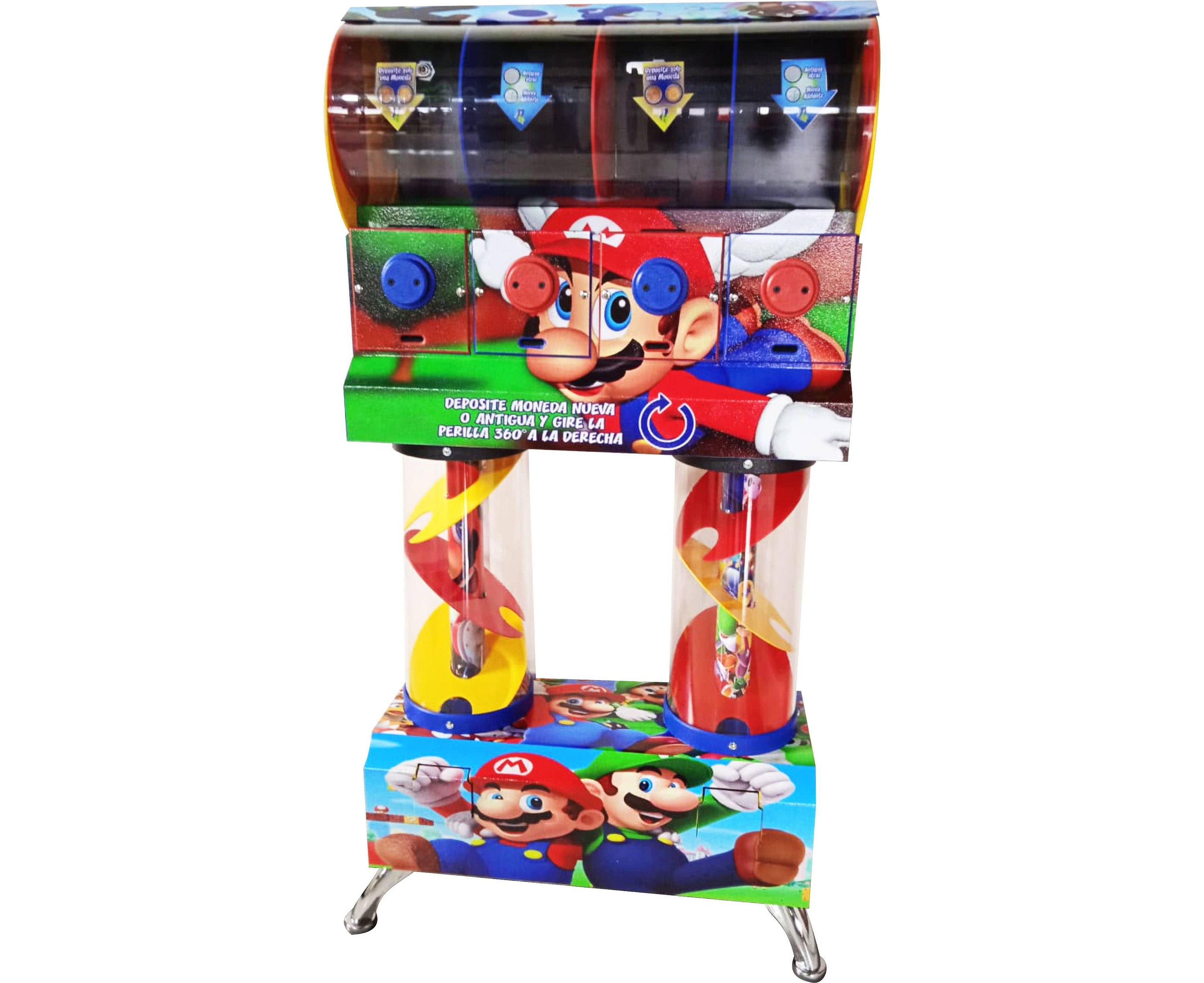 Dispensador de Chicles/Dulces con Tobogán x 4 3