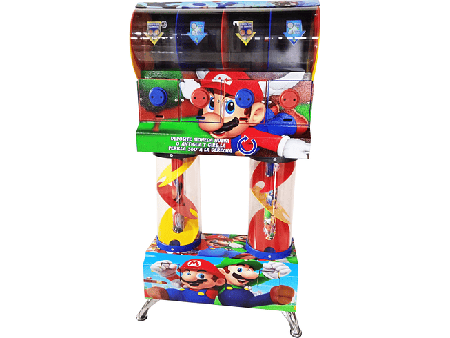 Dispensador de Chicles/Dulces con Tobogán x 4 3