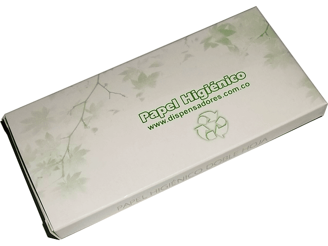 Papel higiénico en cajita para dispensador - Paquete x 100 1