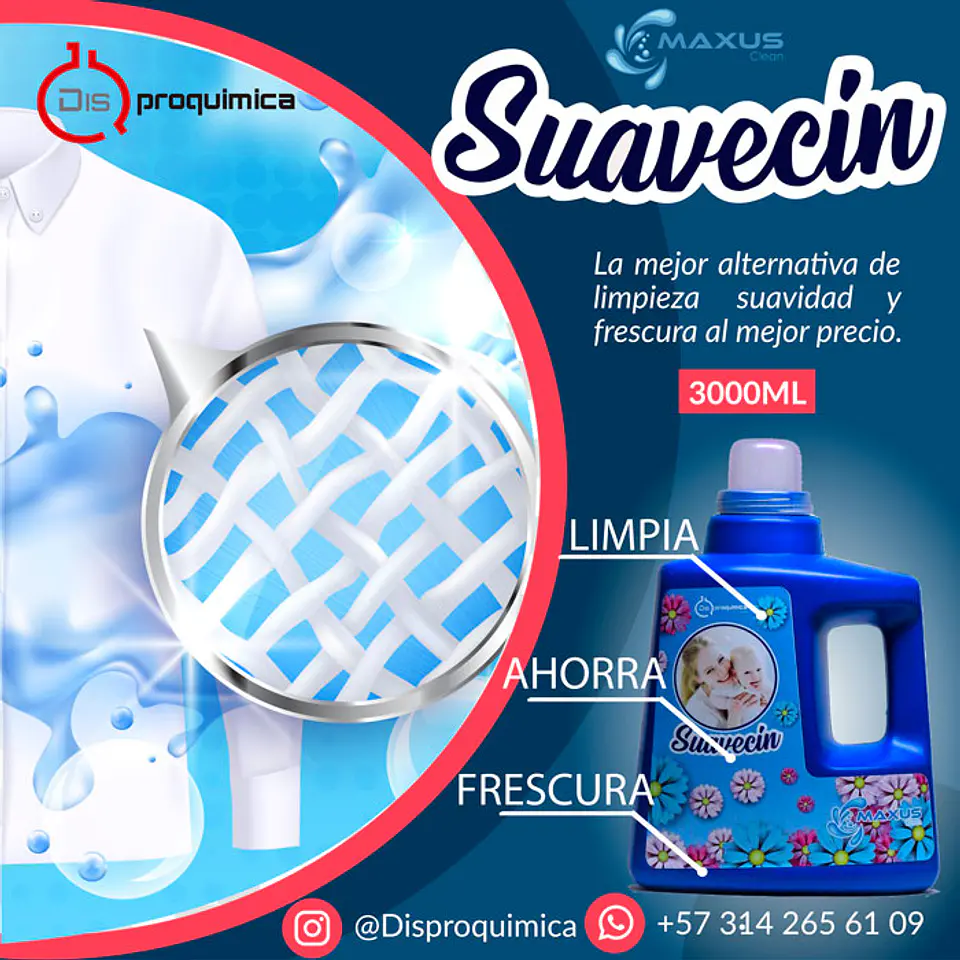 SUAVECIN FABRIC SOFTENER 2
