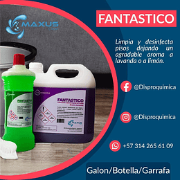 LIMPIAPISOS DESINFECTANTE CON AROMA 20kg