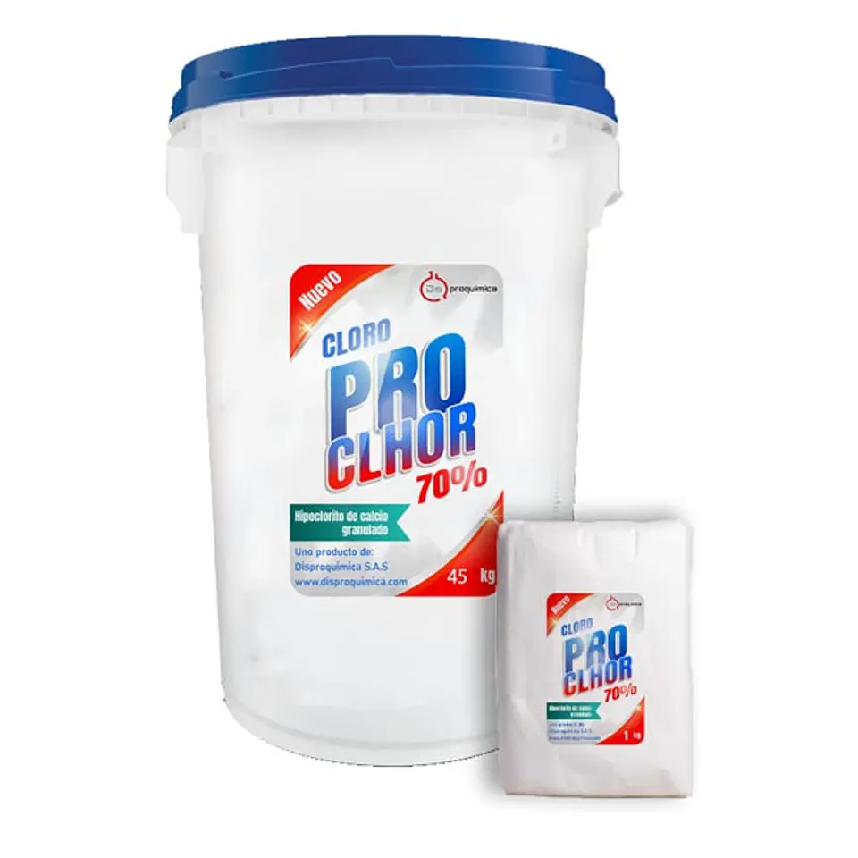 HIPOCLORITO DE CALCIO GRANULADO (Cloro 70%) 1