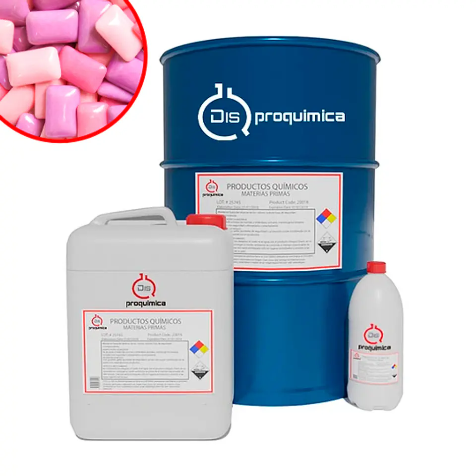 FRAGANCIA CONCENTRADA DE CHICLE PARA USO MULTI INDUSTRIAL 1