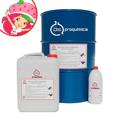 FRAGANCIA CONCENTRADA DE CHICA FRESA PARA USO MULTI INDUSTRIAL