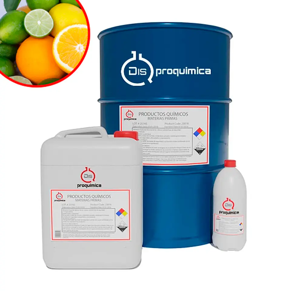 FRAGANCIA CONCENTRADA DE NARANJA LIMON PARA USO MULTI INDUSTRIAL 1