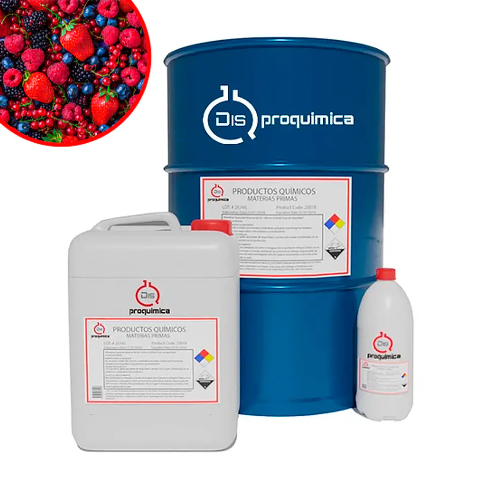 FRAGANCIA CONCENTRADA DE FRUTOS ROJOS PARA USO MULTI INDUSTRIAL 1