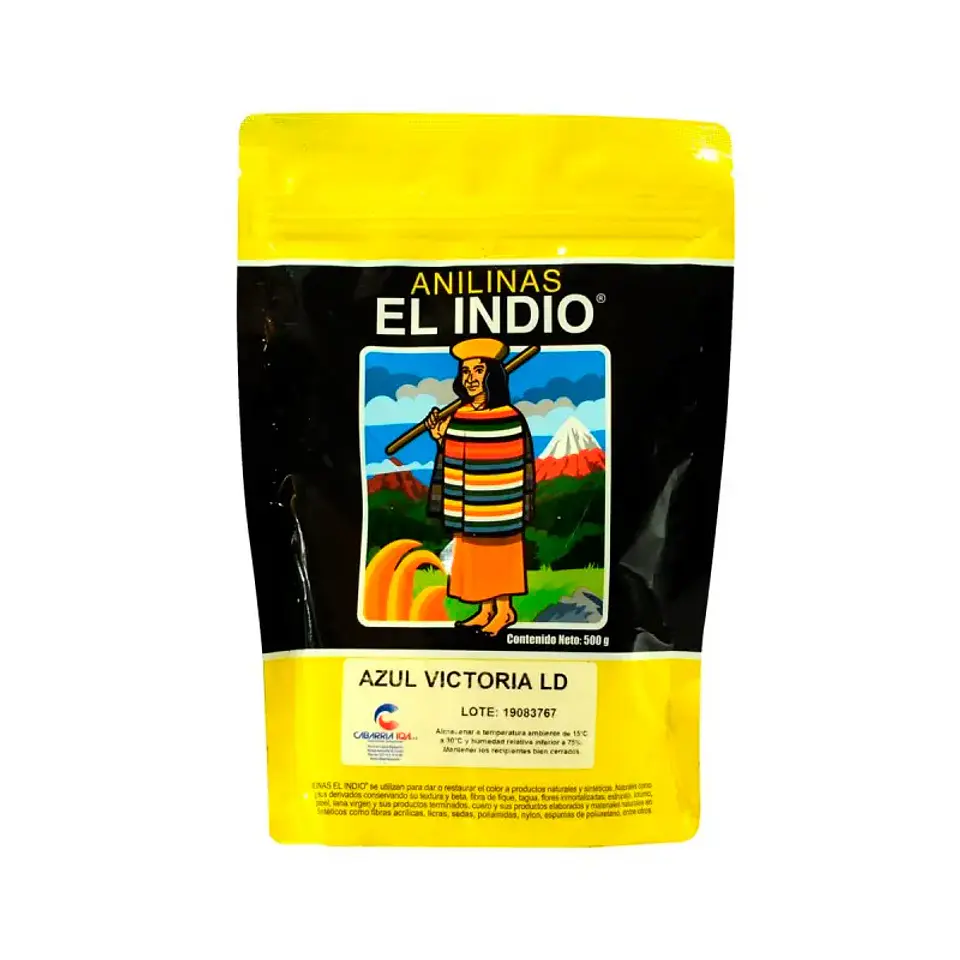 COLORANTE ANILINA EN POLVO MULTI INDUSTRIAL EL INDIO 1