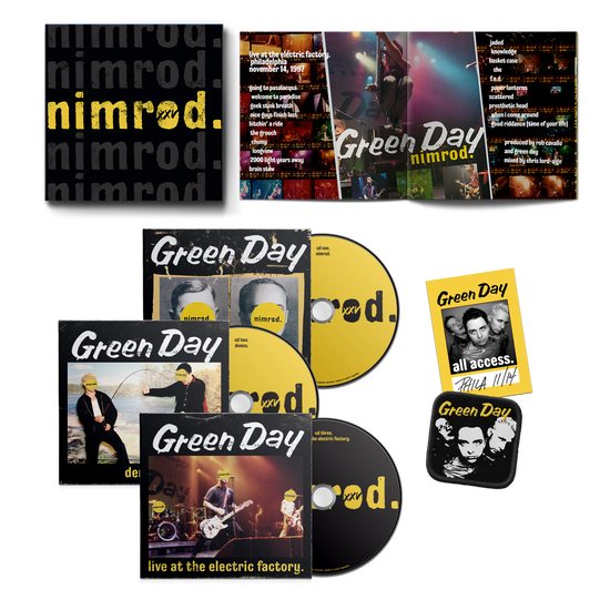 Green Day – Nimrod. XXV (3 x Cd Box Set Deluxe Edition, 25th